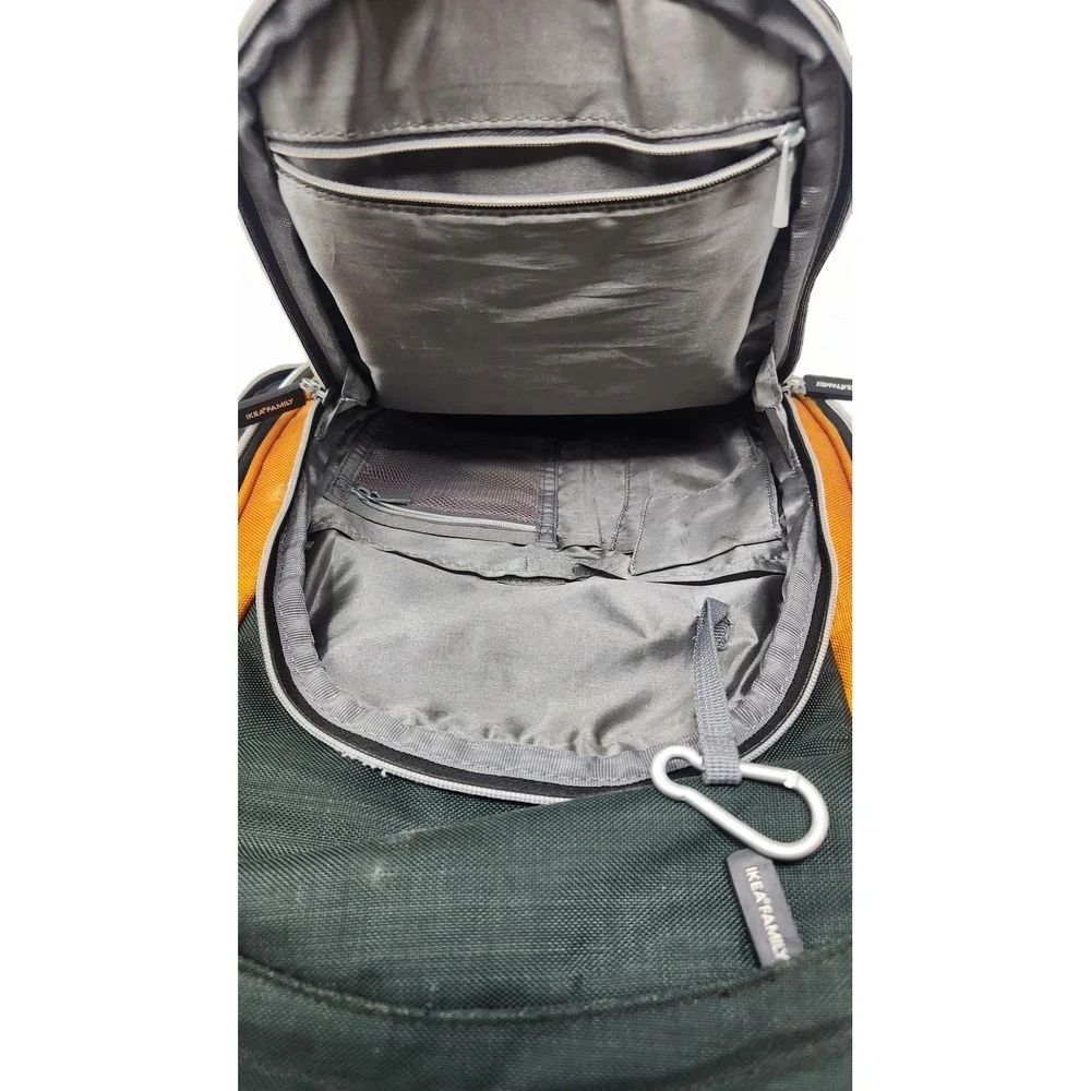 IKEA Family Travel Backpack 19x15x6 Laptop Bag Padded Organizer Commuter Gear